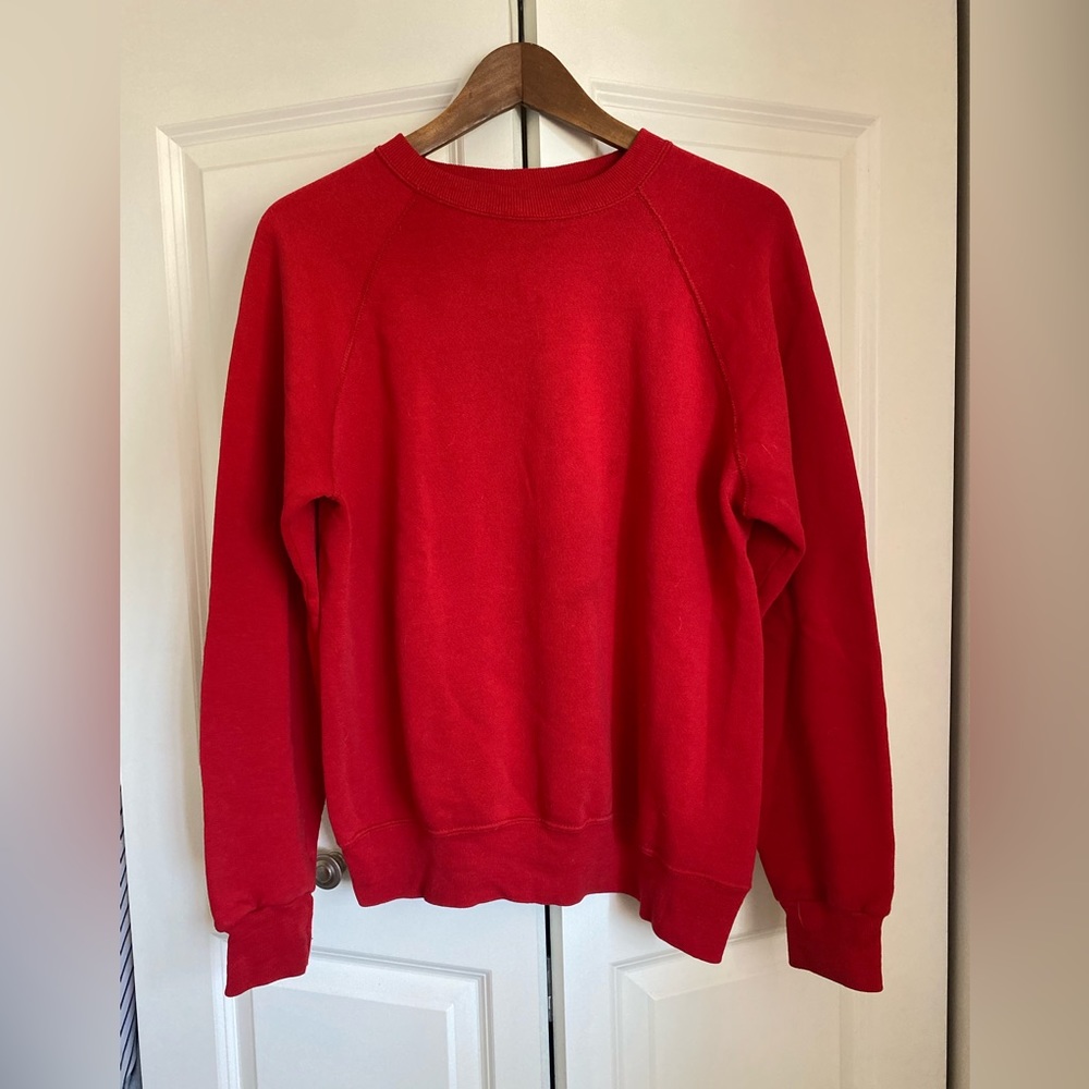 Vintage red sweatshirt
